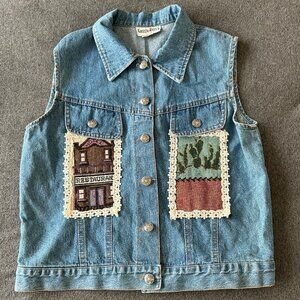 Vintage 90s Denim Vest